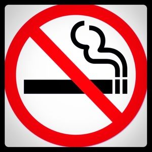 NO SMOKING 🚭 HOME!